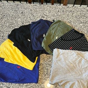 Lot of Polo Ralph Lauren v-neck t-shirts (7)